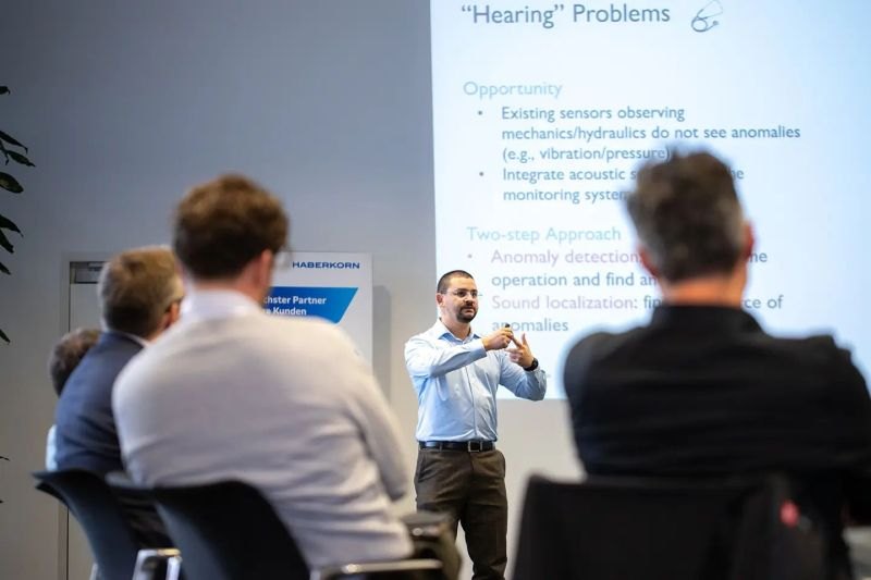 Our “Hearing Problems” talk at the 2nd CC-Workshop, hosted by Haberkorn