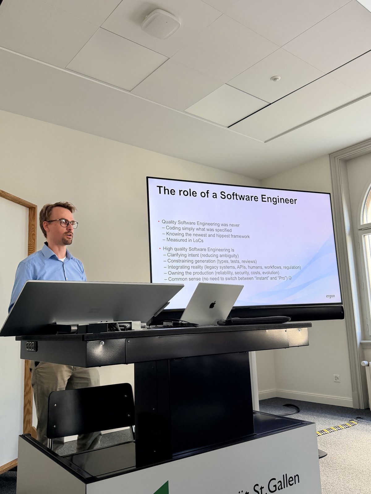 Wilhelm Kleiminger on the role of a software engineer in the age of AI