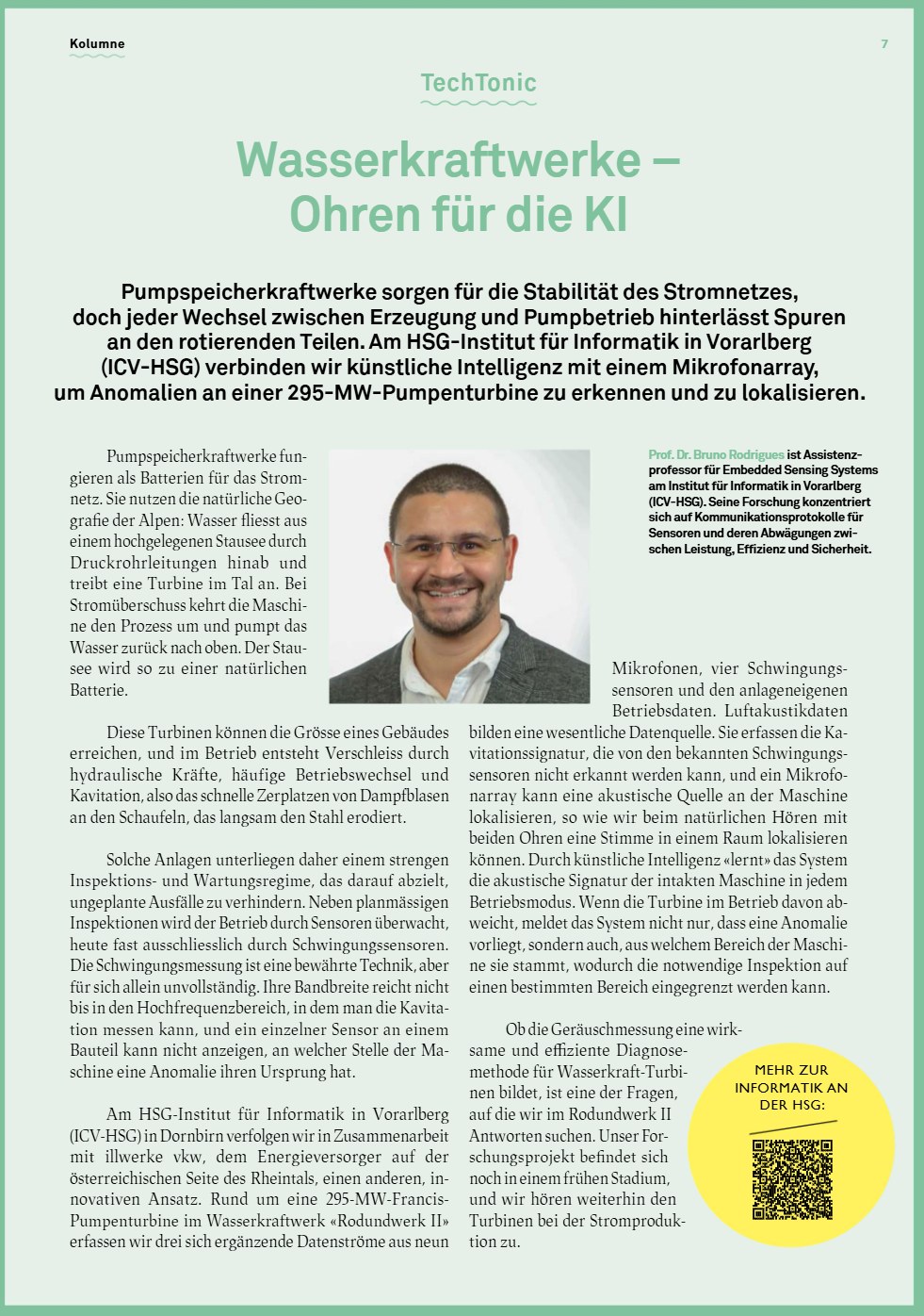 Our TechTonic column in the issue