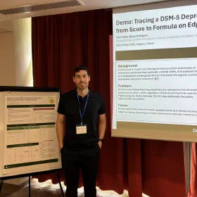 Tibor Haller demonstrates the CML Framework at IEEE WiMob 2026